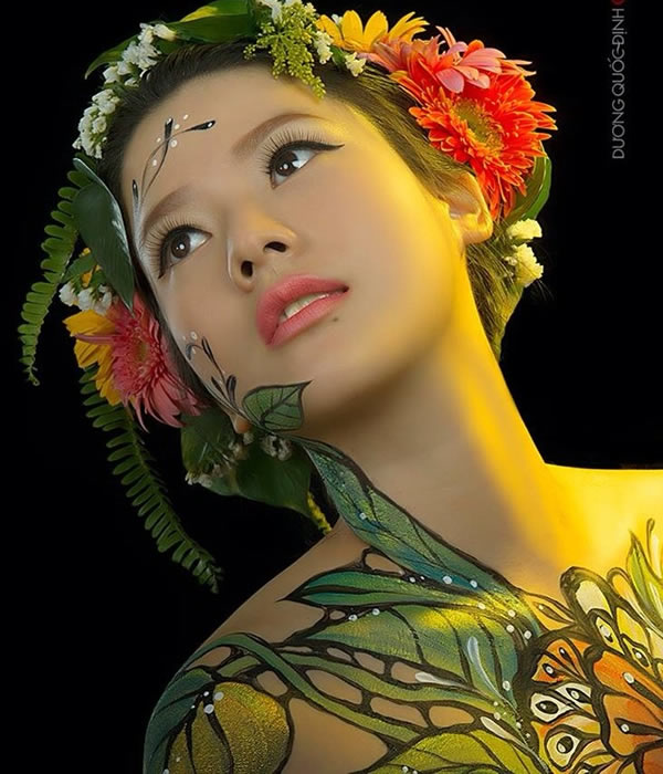 Cung cấp nhân sự Body Painting