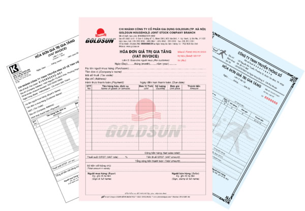 In ấn hóa đơn tại TP Vinh Nghệ An